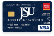 Large white type depicting school letters and year “JSU 1877” on a dark blue background. White type. Jackson State University in upper left corner.