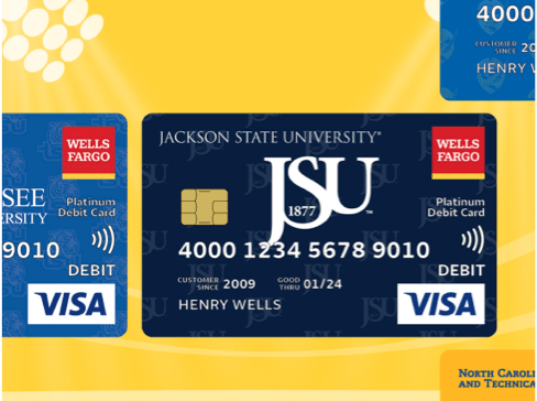 Wells Fargo HBCU debit cards